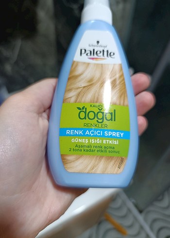 Palette Doğal Renk Açıcı Sprey - Görsel 2