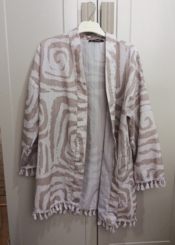 Bej kimono