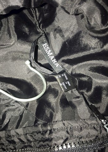 Siyah kadın şişme mont - Görsel 3