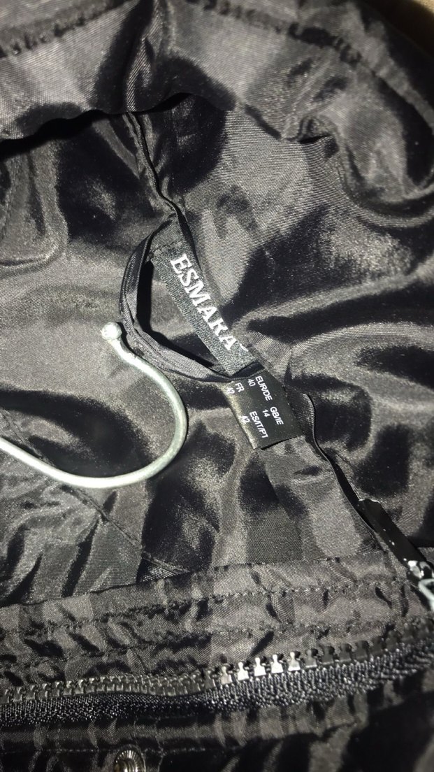 Siyah kadın şişme mont - Görsel 3