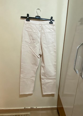 Trendyol & Milla Beyaz Regular Fit Kadın Kot Pantolon