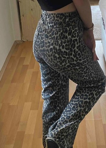 Trendyol & Milla Leopar Desenli Pantolon