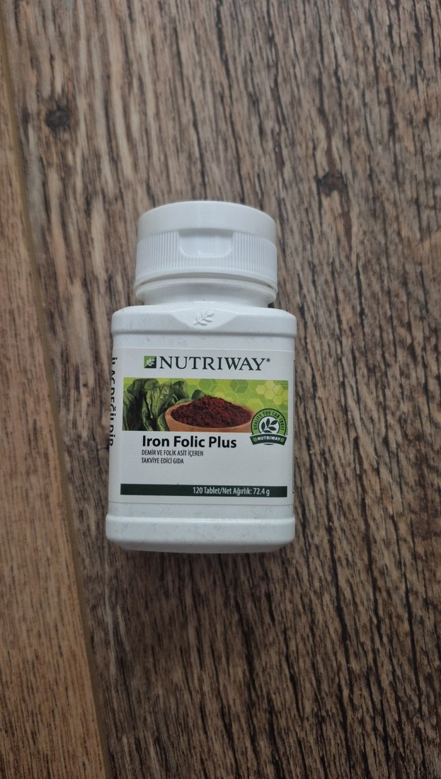 Nutriway Iron Folic Plus Saç ve Vücut Desteği - Görsel 2