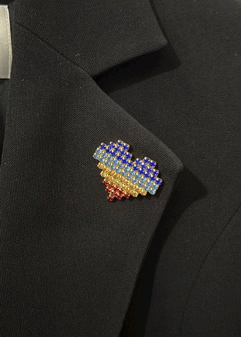 Ekol Sikligin Simgesi Siyah Tek Dugmeli Blazer
