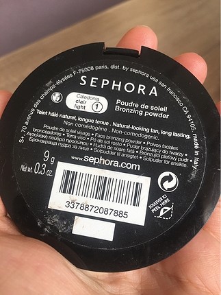 Beden Renk Sephora Bronz Pudra