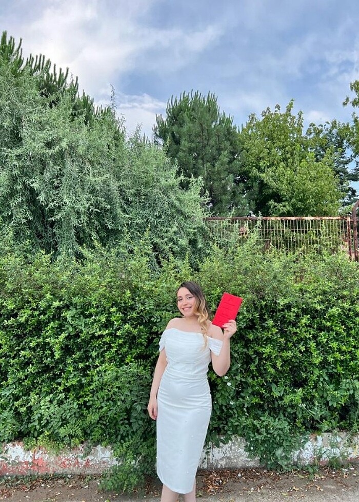 Beyaz elbise - Görsel 2