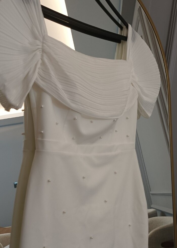 Beyaz elbise - Görsel 3