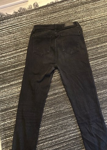 Siyah Regular Fit Kadın  Kot Pantolon - Görsel 2