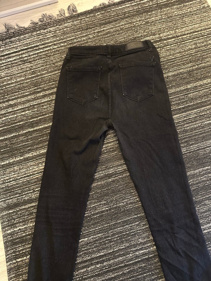 Siyah Regular Fit Kadın  Kot Pantolon - Görsel 2