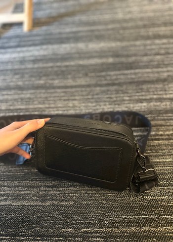 Siyah Deri Marc Jacobs Kadın Çapraz Çanta - Görsel 4