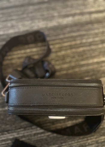 Siyah Deri Marc Jacobs Kadın Çapraz Çanta - Görsel 3