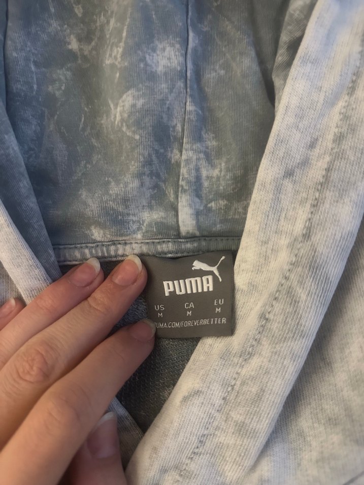 Gri Kapüşonlu Kadın Sweatshirt - Görsel 4