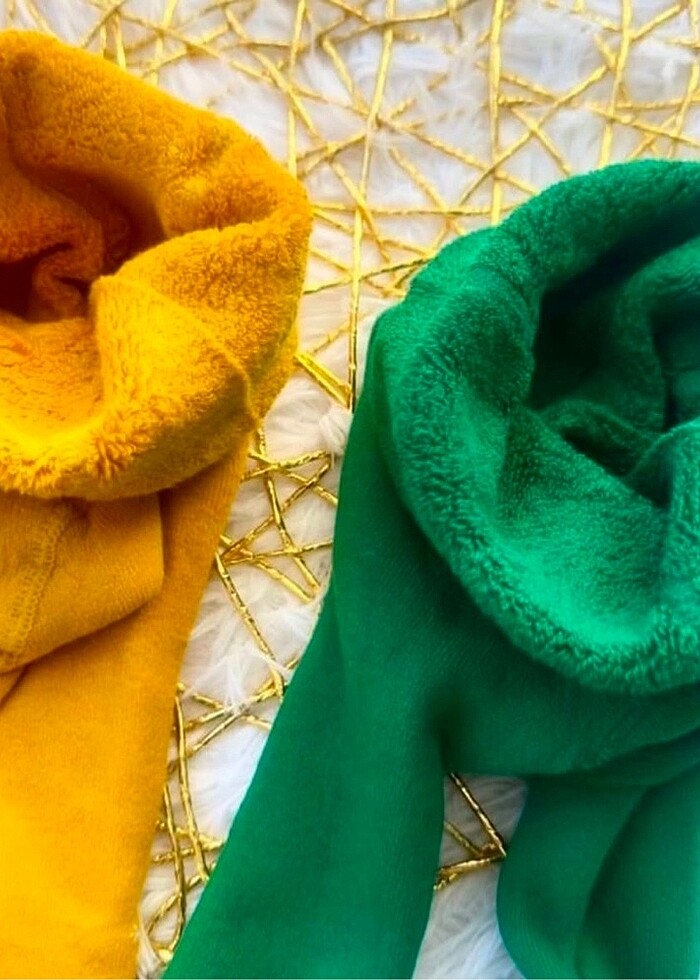 Yılbaşı temalı çocuk havlu külotlu çorap - Görsel 3