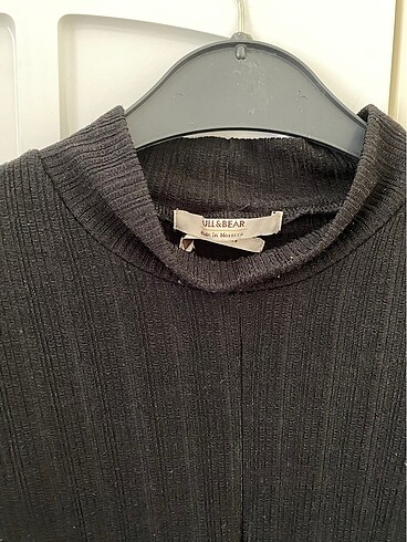 s Beden Pull and bear Siyah elbise