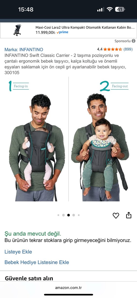 Gri Infantino kanguru - Görsel 5