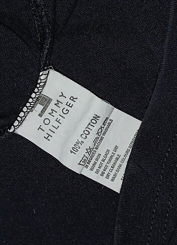Tommy Hilfiger Tommy Hilfiger düz siyah tişört