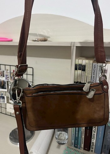 Michael Kors Kahverengi Deri Kadın El Çantası - Görsel 4