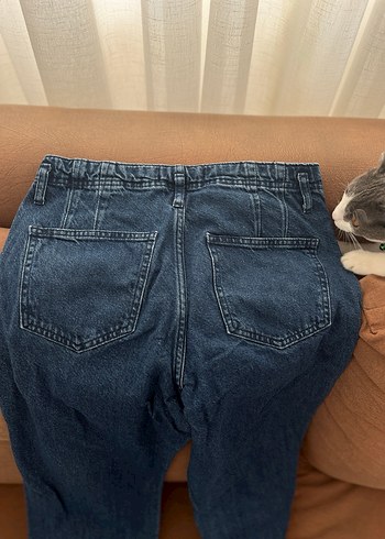 Kadın Denim Dar Kesim Midi Jean - Görsel 3