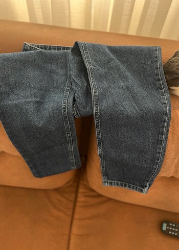 Kadın Denim Dar Kesim Midi Jean - Görsel 2