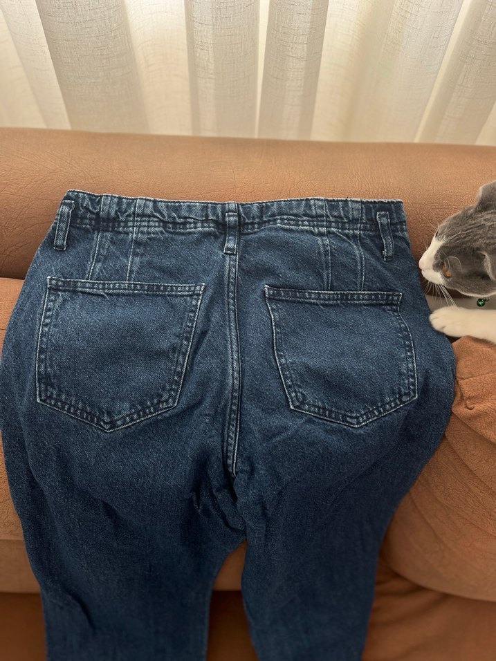 Kadın Denim Dar Kesim Midi Jean - Görsel 3