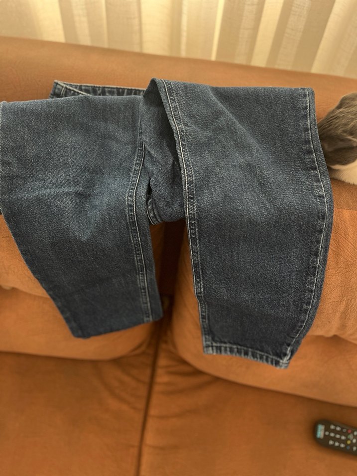 Kadın Denim Dar Kesim Midi Jean - Görsel 2