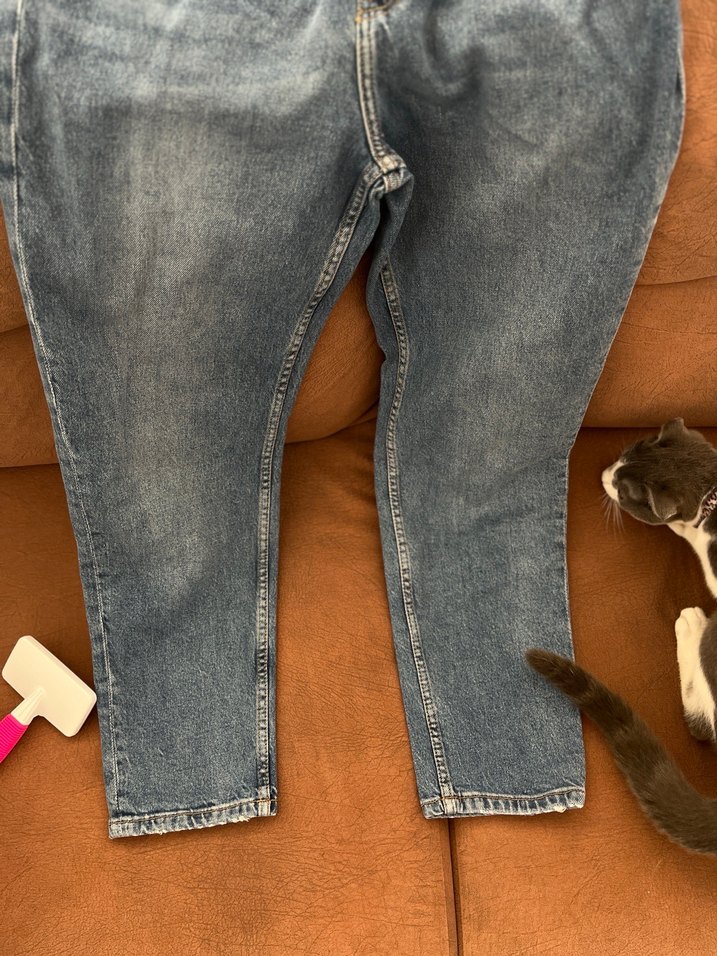 Mango mavi mom jean - Görsel 3