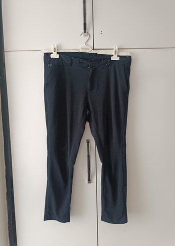 Lacivert Kemerli Erkek Kot Pantolon