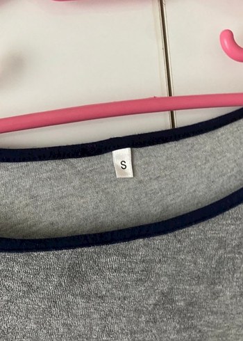 Gri Midi Hamile Rahat Elbise - Görsel 3