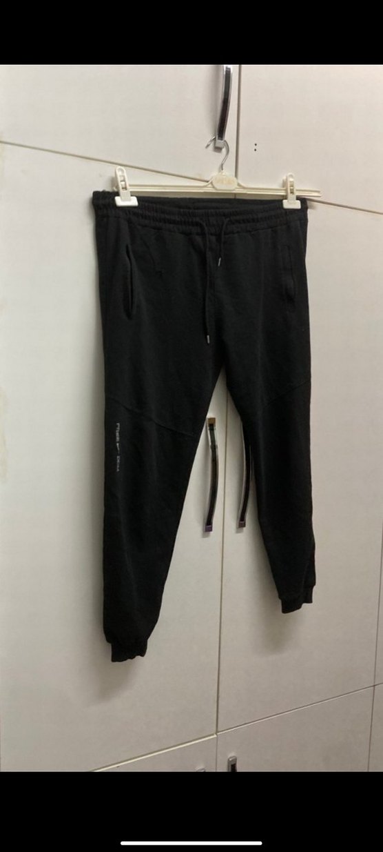 Siyah Erkek Rahat Kesim Eşofman Altı - Görsel 2