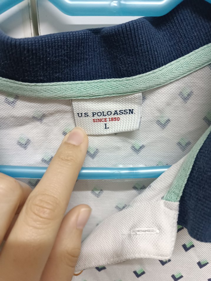 Beyaz Baskılı Erkek Polo Tişört - Görsel 4