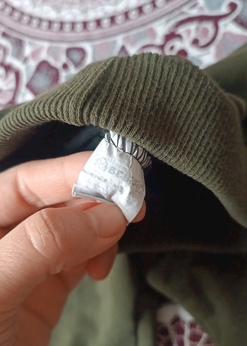 Kızlar için Haki Rahat Kesim Eşofman Altı - Görsel 4