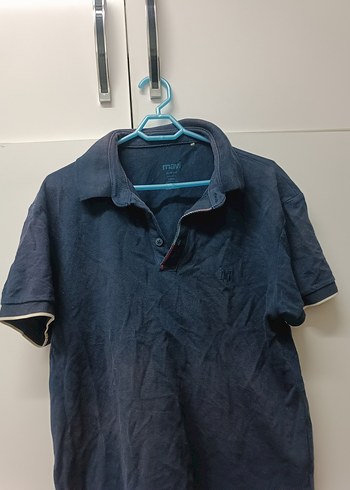 Lacivert Keten Erkek Polo Tişört - Görsel 2