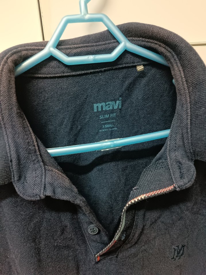 Lacivert Keten Erkek Polo Tişört - Görsel 4