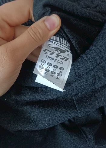 Gri Kadın Kargo Eşofman Altı - Görsel 6