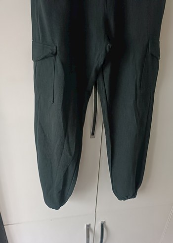 Gri Kadın Kargo Eşofman Altı - Görsel 4