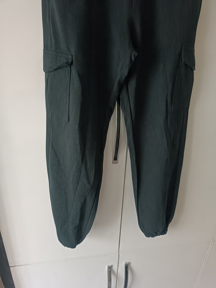 Gri Kadın Kargo Eşofman Altı - Görsel 4