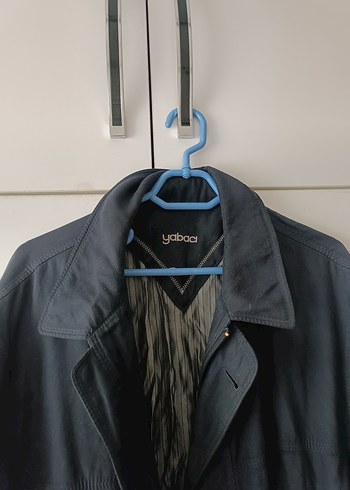 Erkek Gri Keten Düğmeli Midi Ceket - Görsel 4