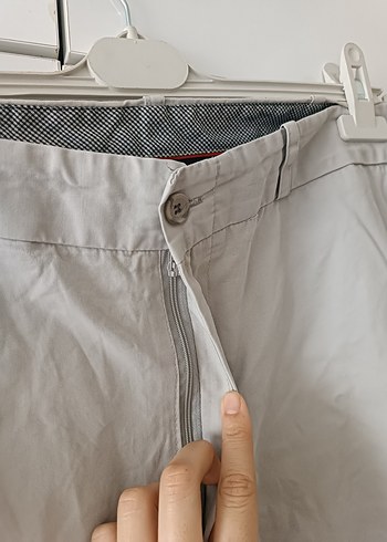 Bej Regular Fit Keten Erkek Pantolon - Görsel 4