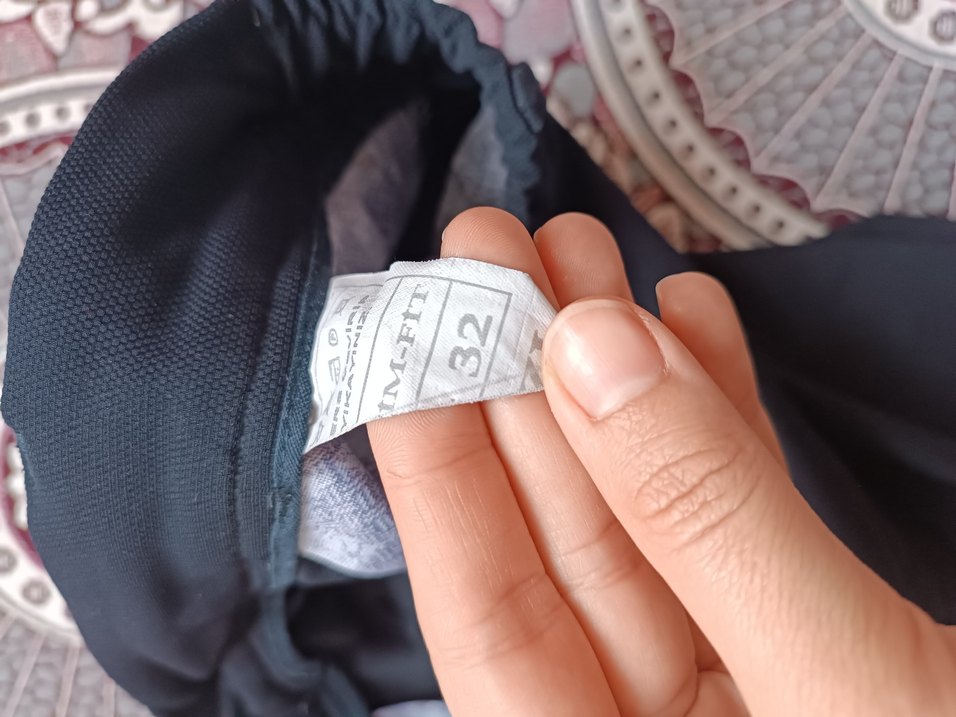 Erkek Lacivert Kemerli Denim Pantolon - Görsel 5