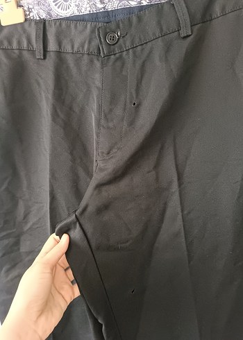 Gri Keten Regular Fit Kemerli Erkek Pantolon - Görsel 6