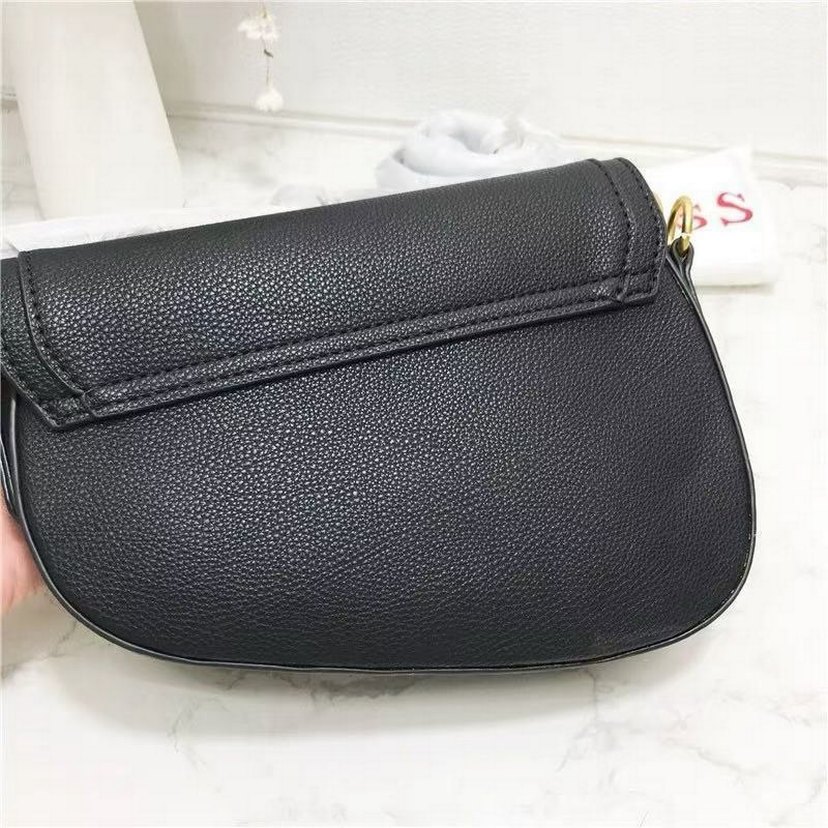 Kahverengi Baskılı Deri Kadın Çanta - Görsel 3