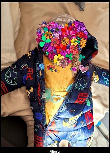 Bebek astronot tulum - Görsel 10