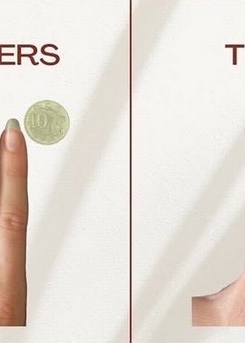 Zara Parlak Kahverengi jel takma tırnak