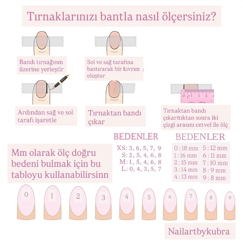 Kırmızı Parlak Noel Temalı jel takma tırnak - Görsel 2