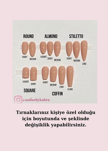 Pembe ve Siyah Desenli jel takma tırnak - Görsel 5