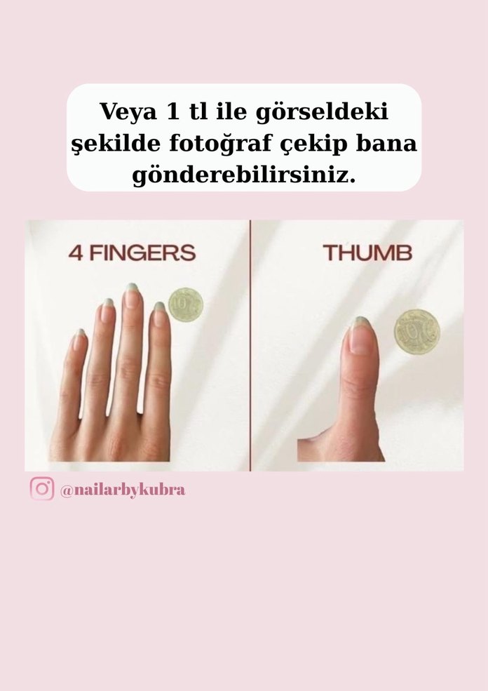 Pembe ve Siyah Desenli jel takma tırnak - Görsel 4