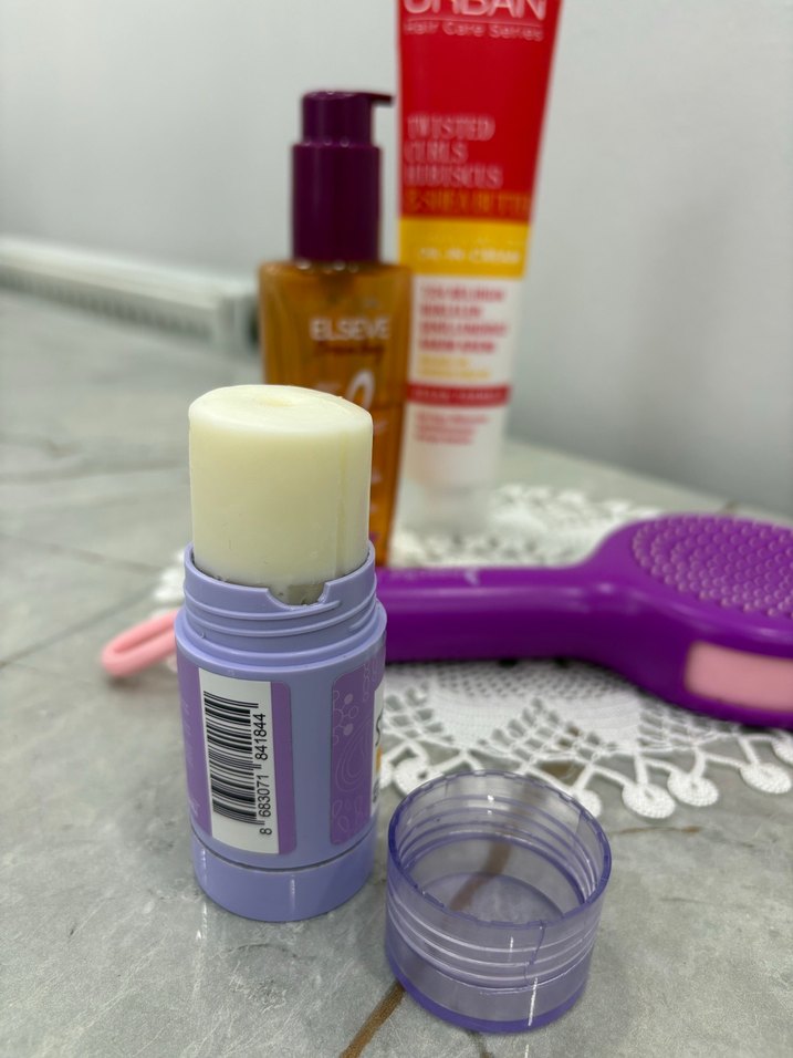 Saç Bakım Seti: Krem, Yağ, Wax ve Fırça - Görsel 3