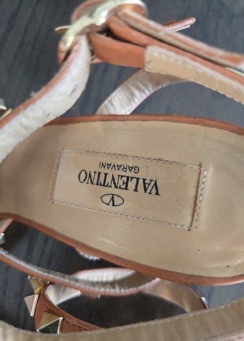 37 Beden camel Renk orjinal valentino ayakkabı