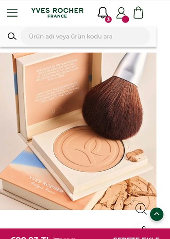 Yves Rocher Pastel Camel Pudra - Görsel 2