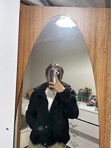 Siyah mont - Görsel 4